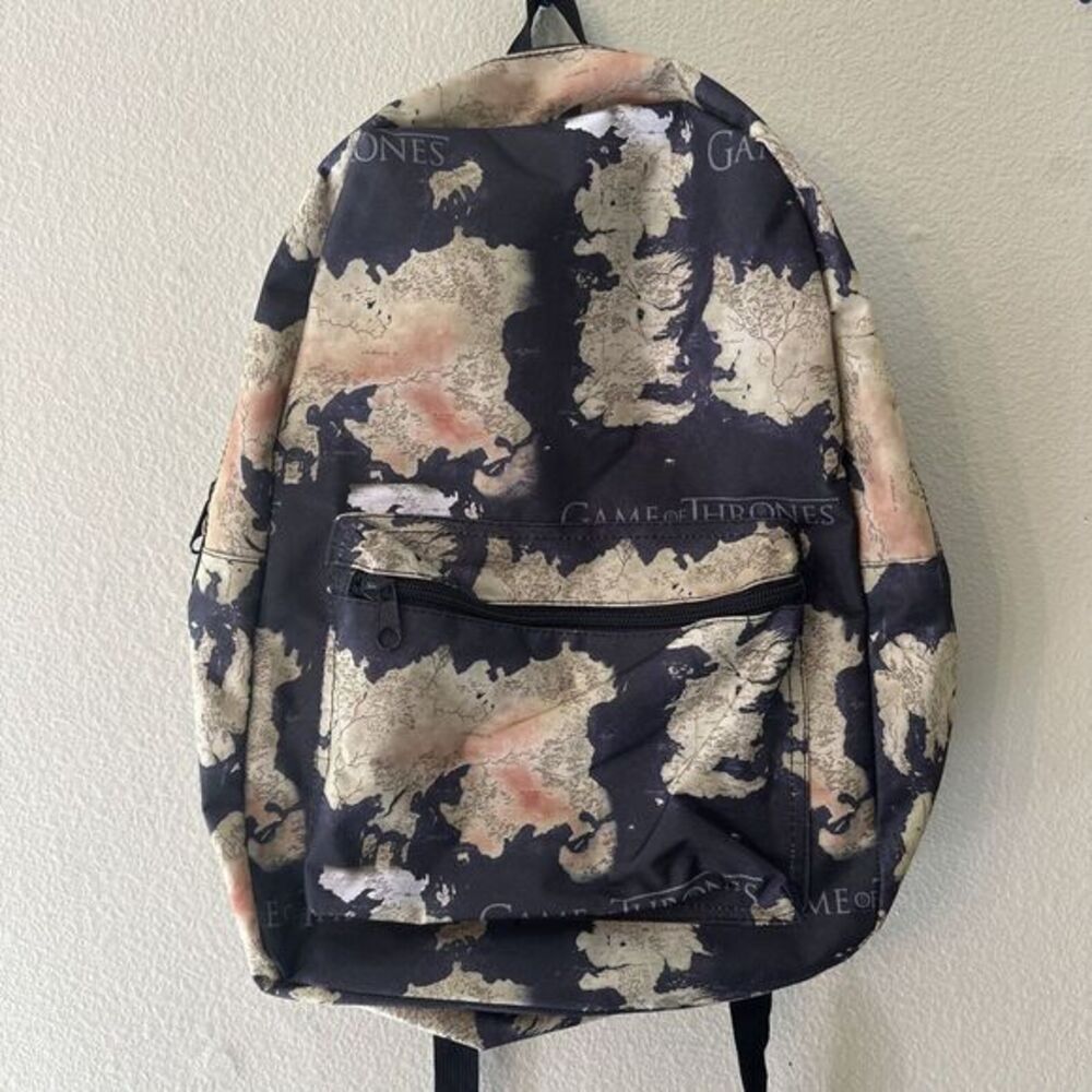 Bioworld HBO Game Of Thrones GOT "Westeros" Map 18"‎ Backpack -
